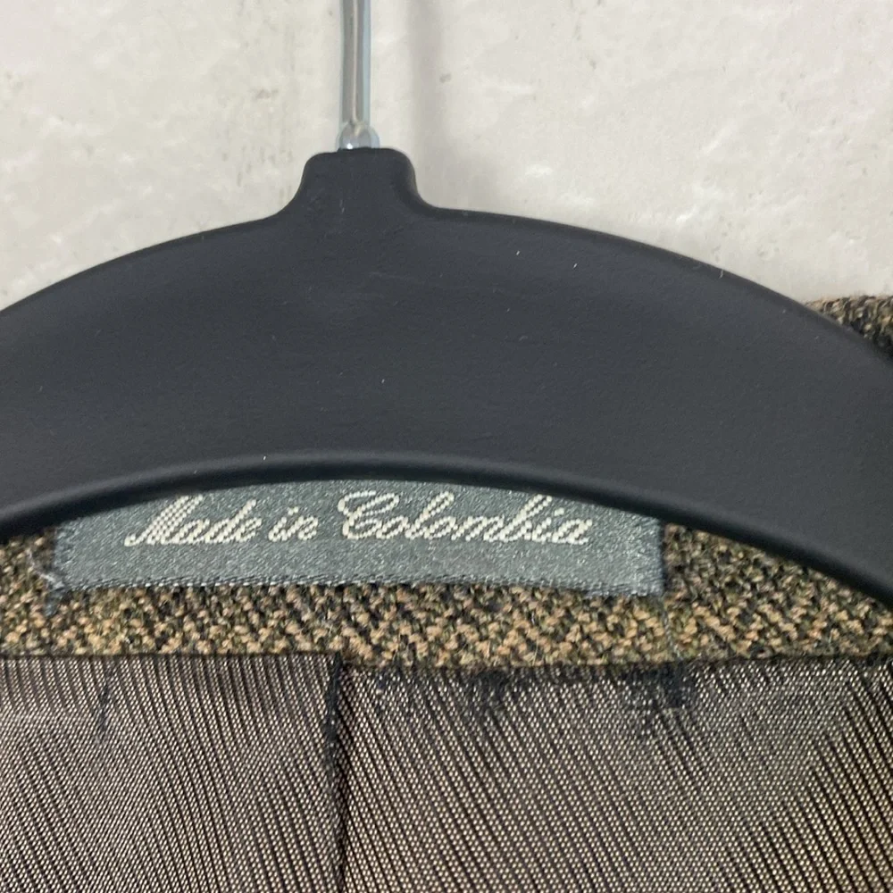 Oscar de la renta plaid blazer
